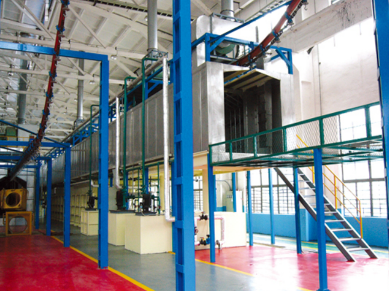 喷涂生产线前处理工艺